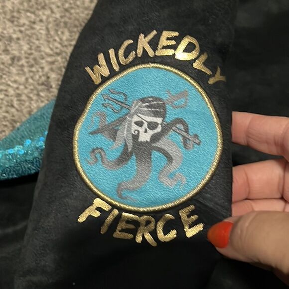 Disney D-Signed Descendants Sequin Jacket - Wicked - L - Picture 3 of 5